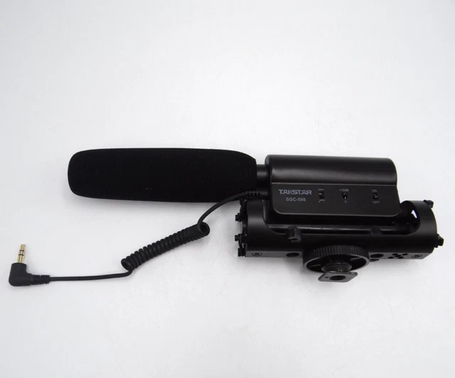 Takstar SGC-598 Shotgun Video Microphone Camera Interview Recording Mic for DSLR