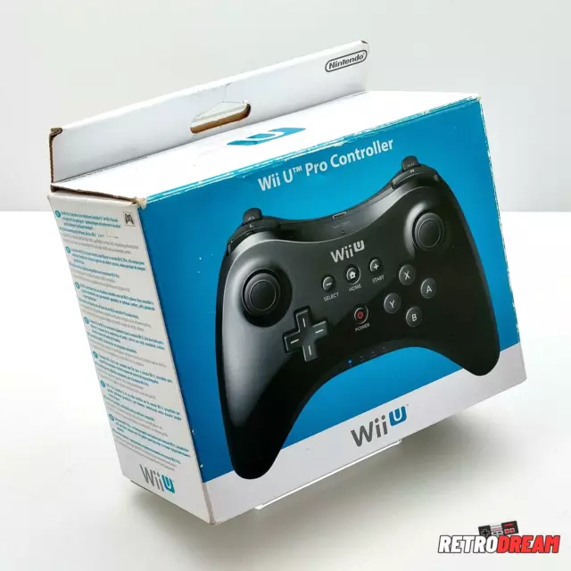 Wii U PRO CONTROLLER / MANETTE OFFICIELLE Wii U NINTENDO - AVEC BOITE + CABLE