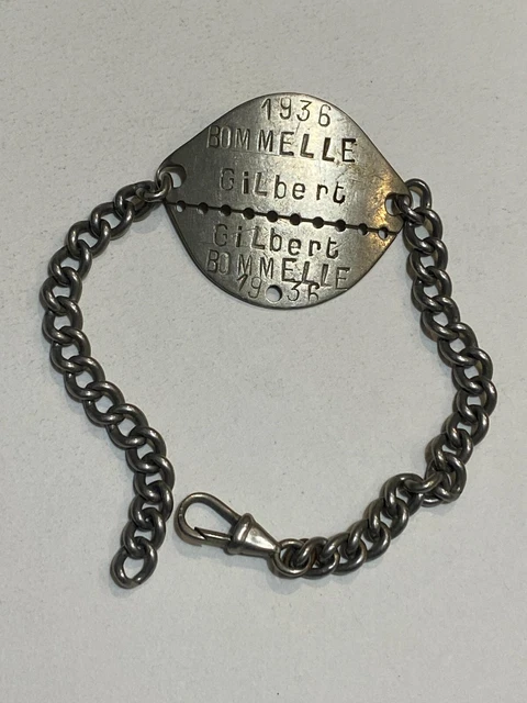 Plaque d'identité militaire de 1894 - Phileas
