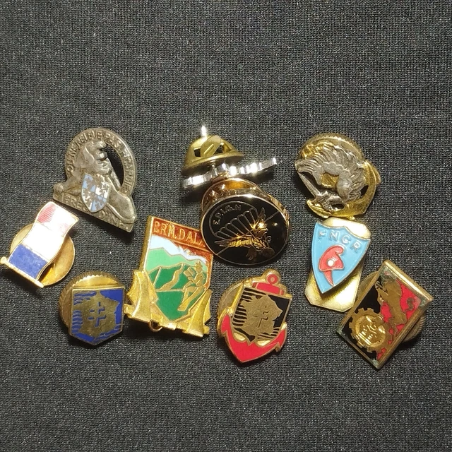 Lot D’insignes Ski Montagne – Médaille Française F24 – CBR05/2025 – Collection