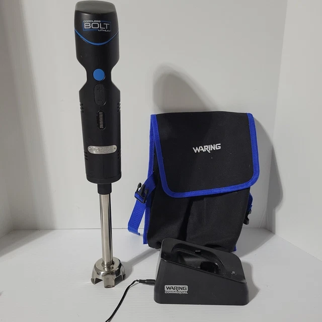Waring WSB38X2, Bolt Immersion Blender, cordless/rechargeable (read description)