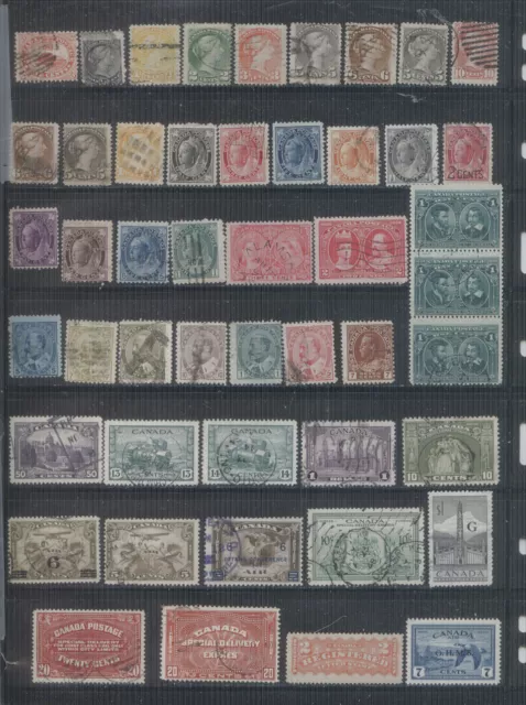 Canada OLD COLLECTION LOT High CV Lot #1659