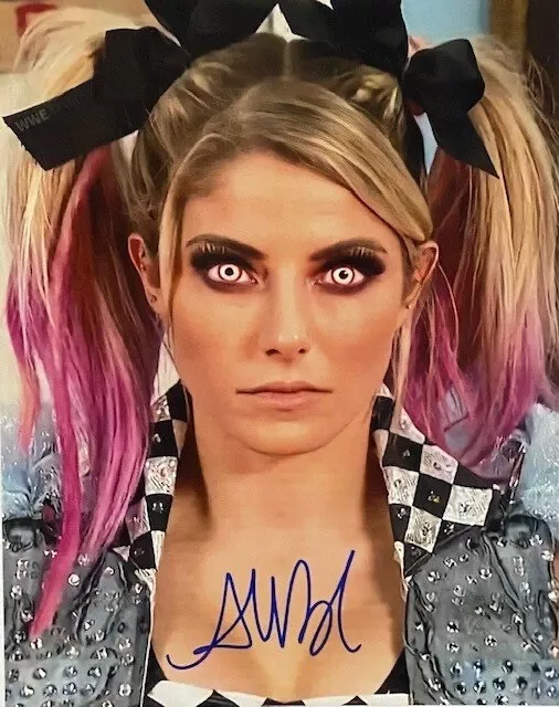 Alexa Bliss Autographed Signed 8x10 Photo WWE Diva With COA -09