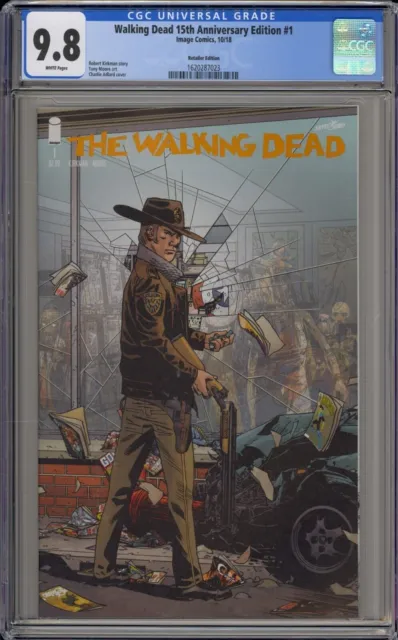 Walking Dead 15Th Anniversary Edition #1 - Cgc 9.8 - No Store Logo