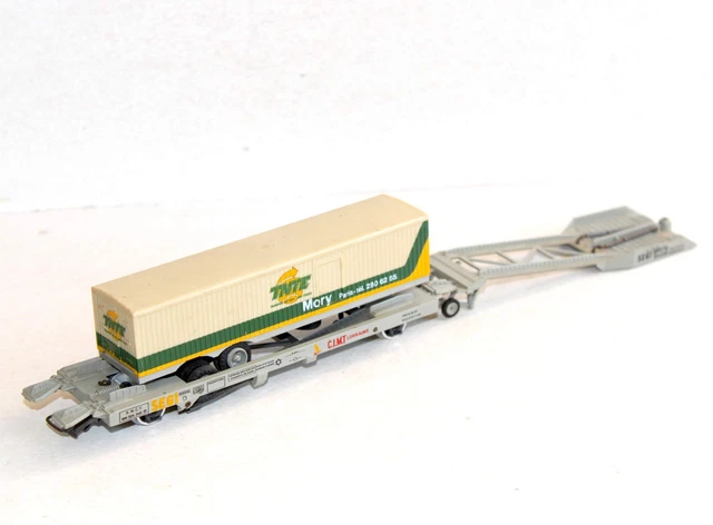 Roco Wagon Kangourou + Remorque GARTNER OBB 66700 – Neuf, échelle HO