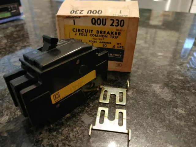 Square D QOU230 2p 30a QOU Circuit Breaker