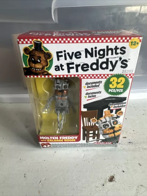 McFarlane Toys Five Nights at Freddy's Salvage Room Micro Construction Set,  32 pcs