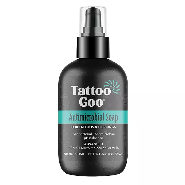 Tattoo Goo Antimicrobiano Postratamiento Jabón (88ml) - Tatuajes & Piercing (12