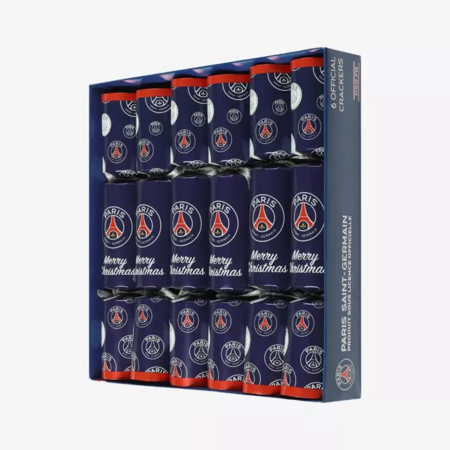 6 galletas oficiales PSG Paris Saint Germain FC regalo de Navidad totalmente nuevas en caja