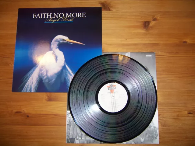 FAITH NO MORE - Angel Dust  LP NL 1992  OIS  Slash London 828321-1