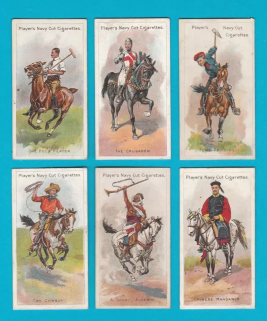 Football - Riders Of The World (A) - 6 Cards - John Player & Sons  -  1905