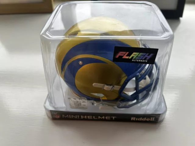 Mini Riddell - NFL La Rams Helmet - Flash