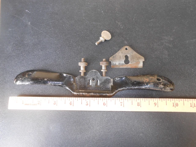 Vintage Stanley No. 151 Adjustable Spoke Shave All Original Made In Usa