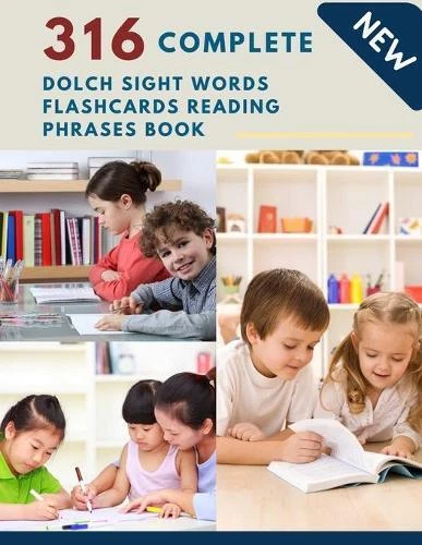 HOMESCHOOL LANGUA 316 Complete Dolch Sight Words Flashcards Reading Phr ...