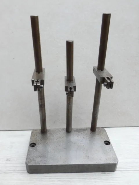 table de travail marbre acier 120 x 210mm support de comparateur 3 postes (12)