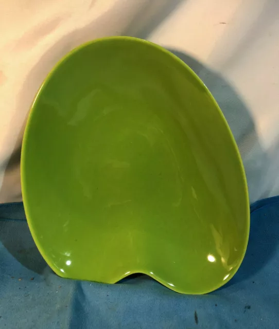 ASA-Selection Germany - Green Leaf Shaped Plate - 24cm width -