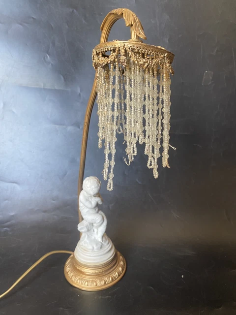 Suspension Loewe Slim 5 Ampoules E27, laiton antique avec Abat jour blancs | Leroy Merlin