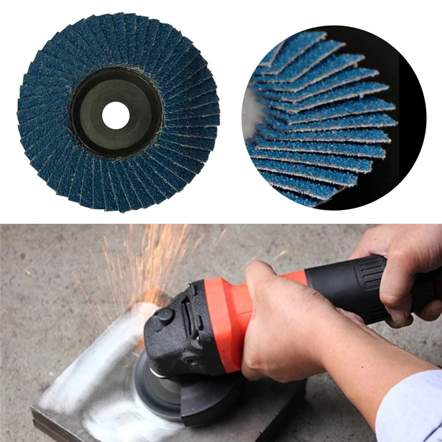 1/2/5/10X 3&INCH 75MM Round Flap Flex Sanding Disc Grinding Wheel Angle ...