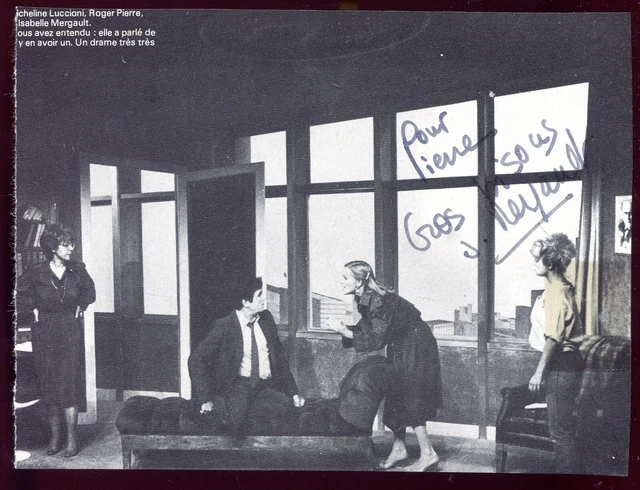 Photo Noir Et Blanc Signée Jean Dunot – Dédicacée à Lucien Monsaut