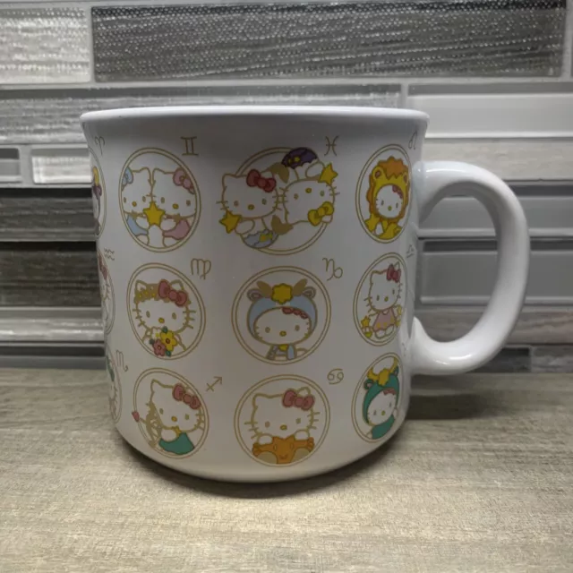 New Hello Kitty Zodiac Signs Astrology Camper Coffee Mug By Sanrio