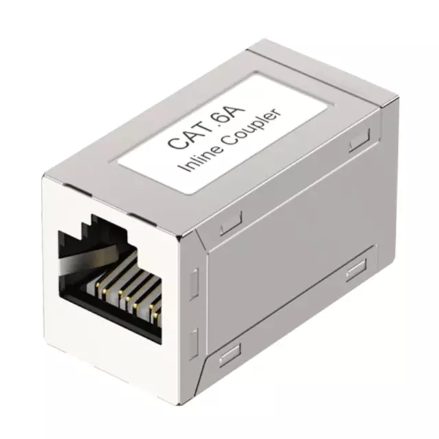 RJ45 Kupplung Cat 6A Cat 7 RJ45 Verbinder Lan Kupplung Netzwerk Verbinder Modula