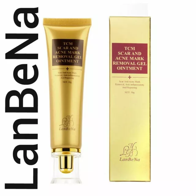 LanBeNa Ginseng Akne Behandlung Narbenentfernung Creme Gel Stretch Cut Brand Spot Markierung