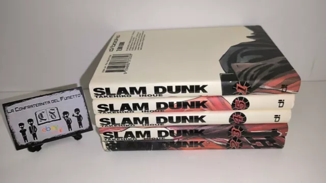 Slam Dunk D Visual D/Books Sequenza Completa 1-2-3-4-5 Takehiko Inoue Manga Rari 2