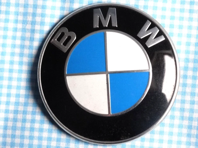 Badge Avant / Coffre BMW Yeux En Colère 82 Mm – Emblème 51148132375 Compatible Large Gamme