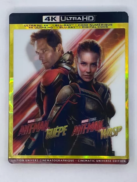 Ant-man and the wasp - (2 discs) 4K ultra HD / Blu-ray with lenticular slipcover