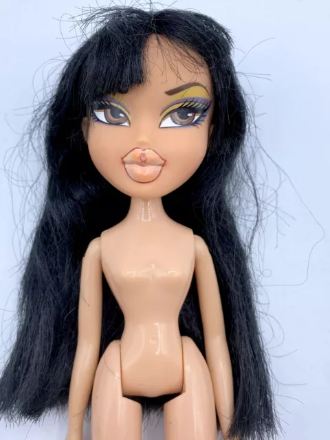 Lot G-921 Nude Undressed Bratz Doll Mga Dark Flashback Fever Jade