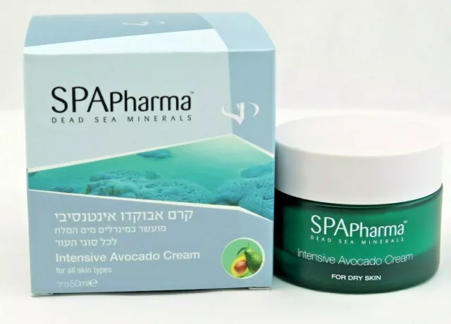 SPA pharma crème d'avocat intensive pour tous les types de peau 50 ml / 1,7...