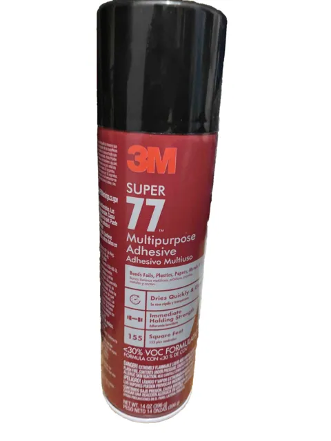 3M Super 77 Spray 14 oz, Low VOC