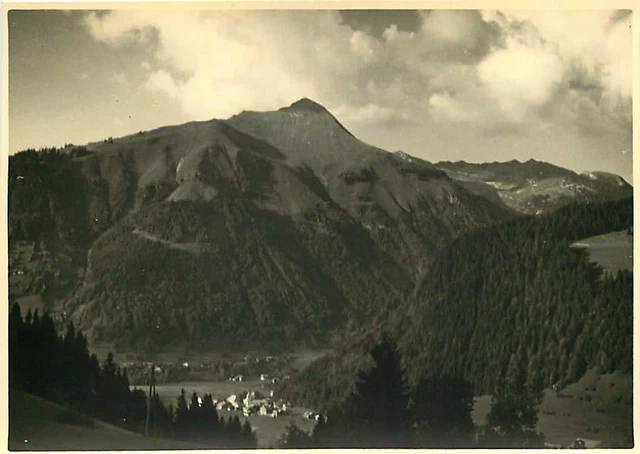 PHOTO 250615 - LES ALPES MORZINE - Pointe de Nantaux mountain landscape  