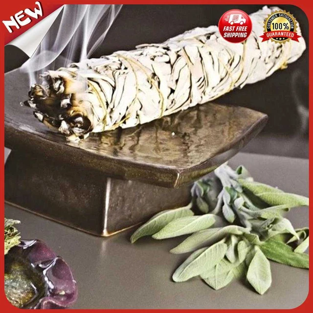 Purificación para el hogar de hoja pura humeante de salvia blanca natural del Reino Unido