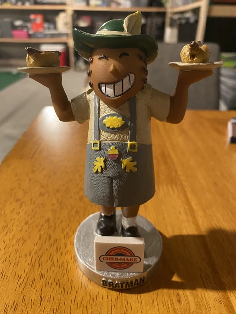 Wisconsin Timber Rattlers Bratman 2019 Sga Bobblehead