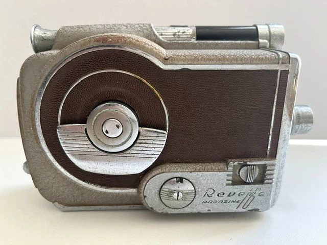 REVERE MAGAZINE 16 Sixteen Model 26 16mm Movie Camera WORKING