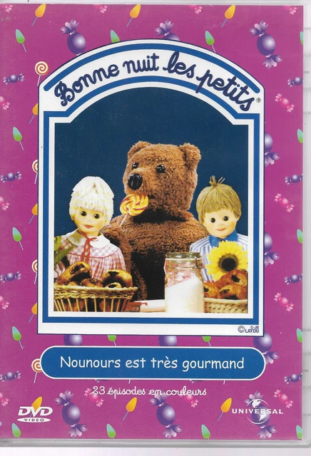 BONNE NUIT LES PETITS Nounours est très gourmand Nicolas et
