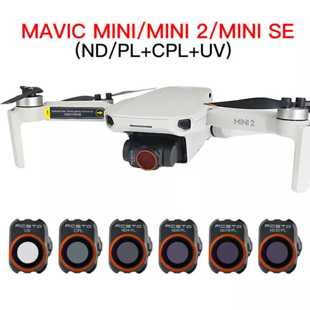 Camera Lens Filter UV ND CPL 4/8/16/32 NDPL For DJI Mavic MINI 1/2/SE Drone