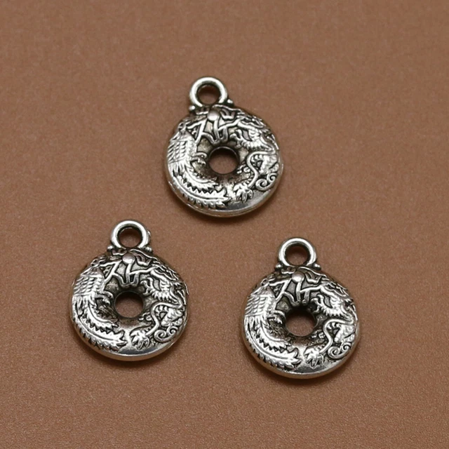 DIY charm pendant set 20 Stück Alloy Peace Buckle Anhänger Charms DIY Schmuck He