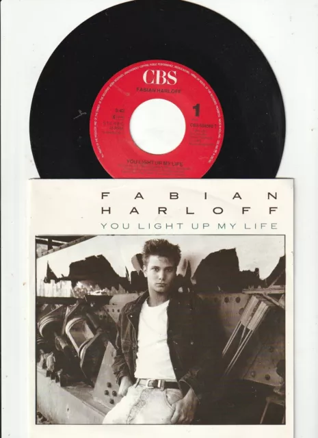 Fabian Harloff - You Light Up My Life 7in 1989 (VG+/VG)