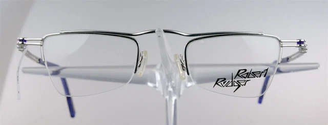 Robert Rüdger 2140 Brille Brillengestell Silber Halbrand Metall Damen Herren NEU