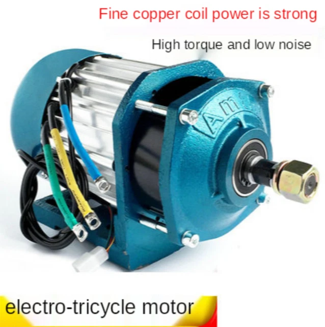 48V 60V 72V DC High-power Deceleration Brushless Mid-mounted Motor Modified Car