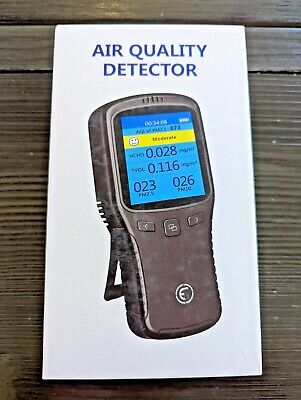 EG Air Quality Monitor, Formaldehyde Detector, Pollution Meter, Sensor, Tester;