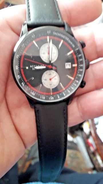 ACCURIST MENS SMART Stainless Steel chronograph sports style watch 7216 New 189.99 PicClick UK