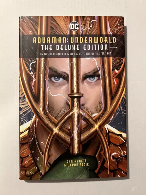 Aquaman Underworld Deluxe Edition Hc Aquaman 25 26 27 28 29 30 1St Printing 2018