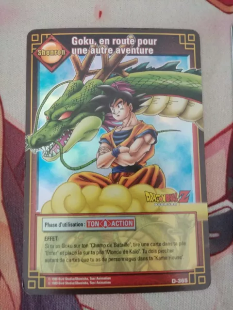 Dragon Ball Z Card Trading Playing Cards D-365 Prism Holo Cards Shenron