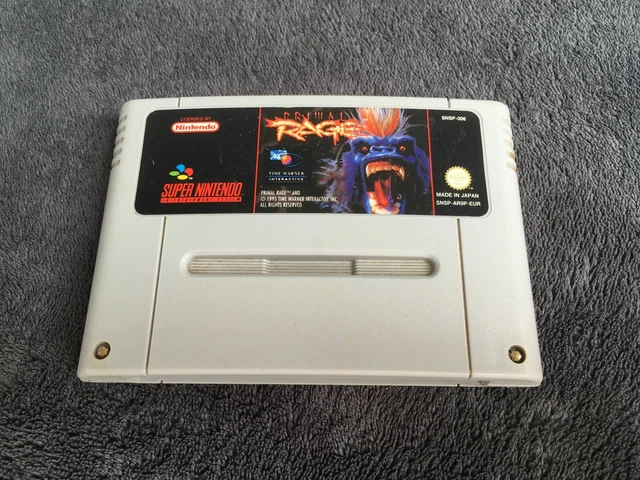 Super Nintendo Primal Rage EUR Trés Bon état