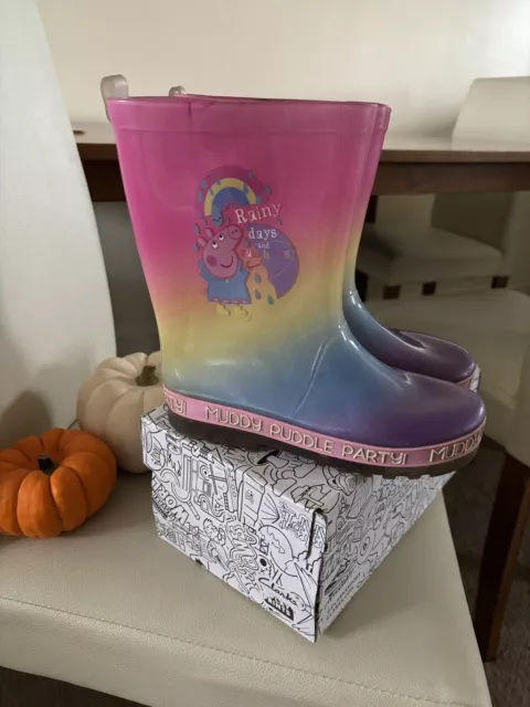Light up peppa pig wellies hot sale