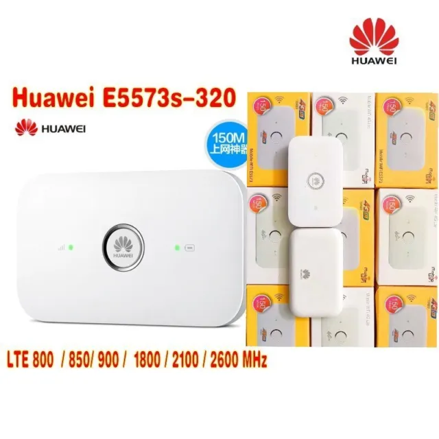 Unlocked Huawei E5573s-320 wireless Router wifi hospot FDD B1/B3/B5/B7/B8/B20