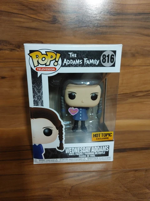 Funko Pop The Addams Family Wednesday Addams #816 (Vaulted) Hot Topic Exclusive